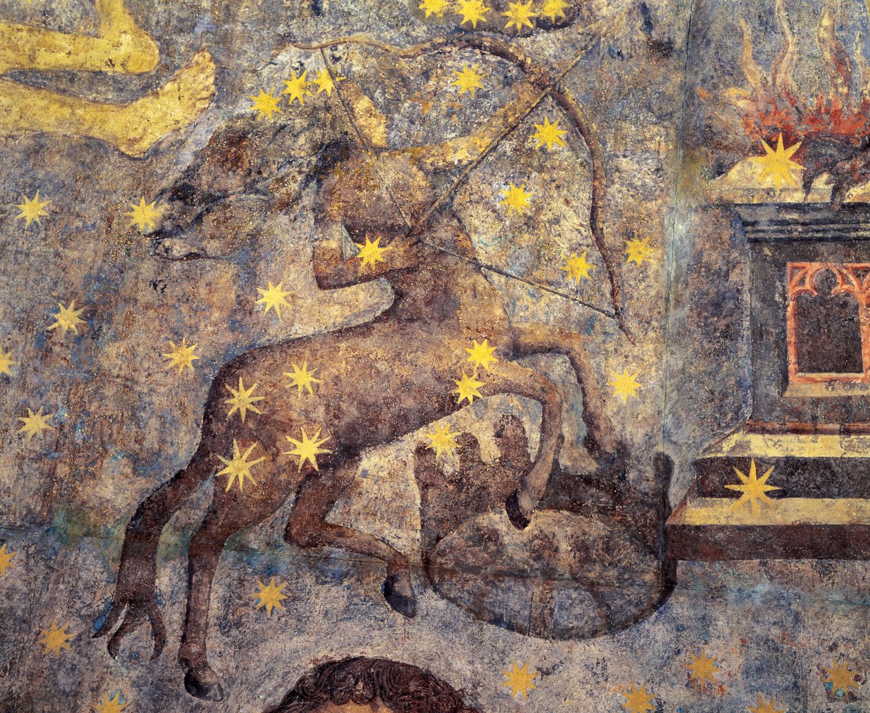 Zodiakin kupoli, Kentauri, 1485 tekijältä Fernando Gallego