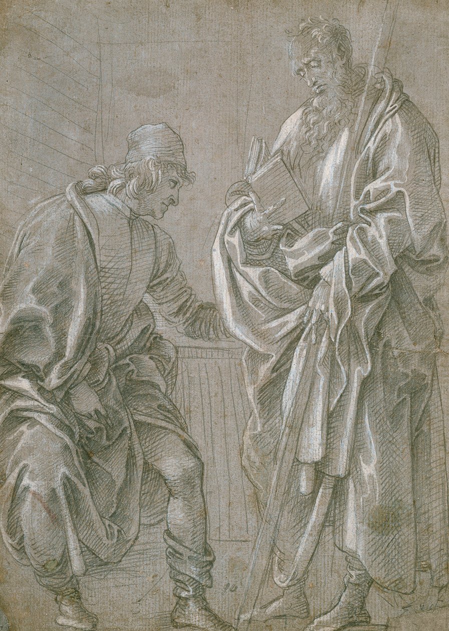 Apostoli ja nuoriso tekijältä Filippino Lippi