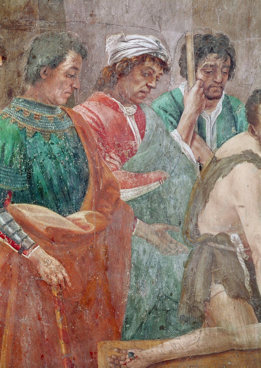 Yksityiskohta Pyhän Pietarin ristiinnaulitsemisesta, n. 1480 (yksityiskohta 237996) tekijältä Filippino Lippi