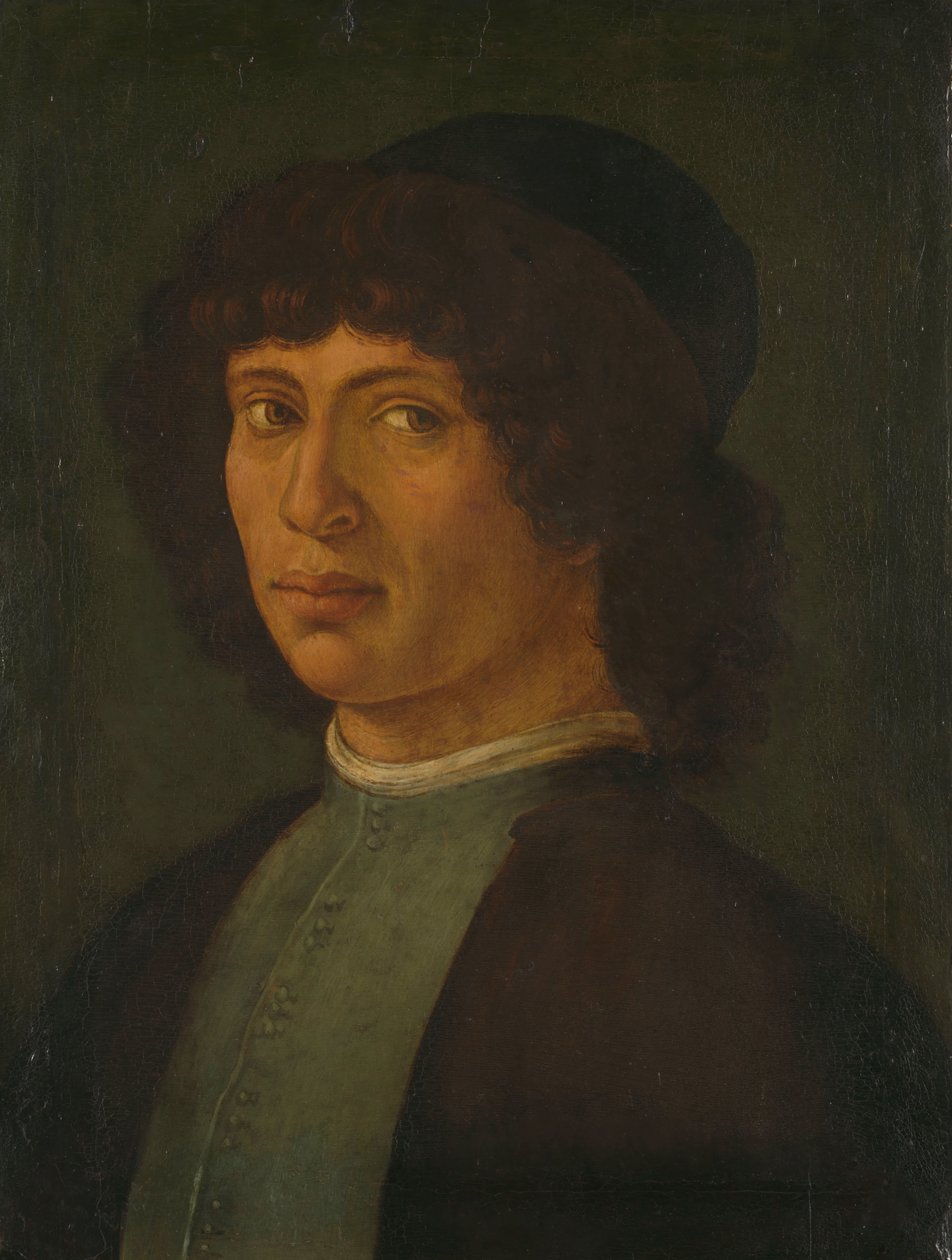 Nuoren miehen muotokuva tekijältä Filippino Lippi (manner of)