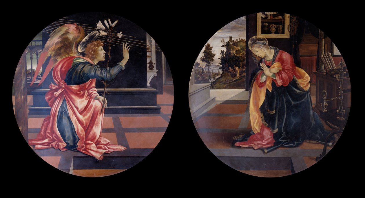 Annunciation tekijältä Filippino Lippi
