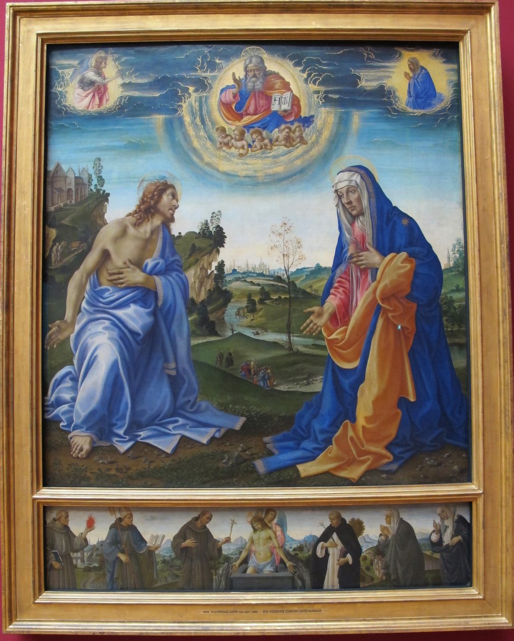 Erscheinung Christi an die Jungfrau tekijältä Filippino Lippi