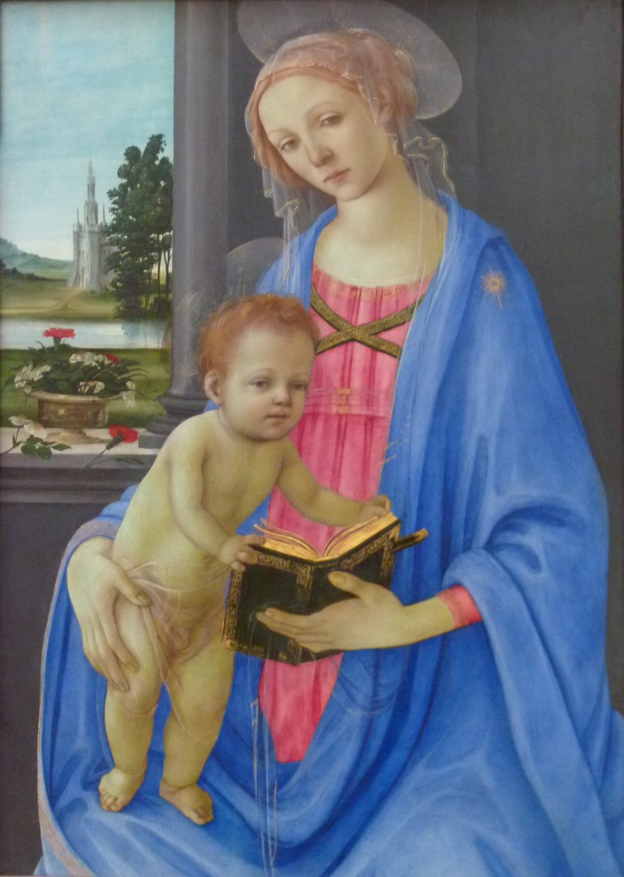 Saksa: Maria mit dem Kind Madonna ja lapsi tekijältä Filippino Lippi