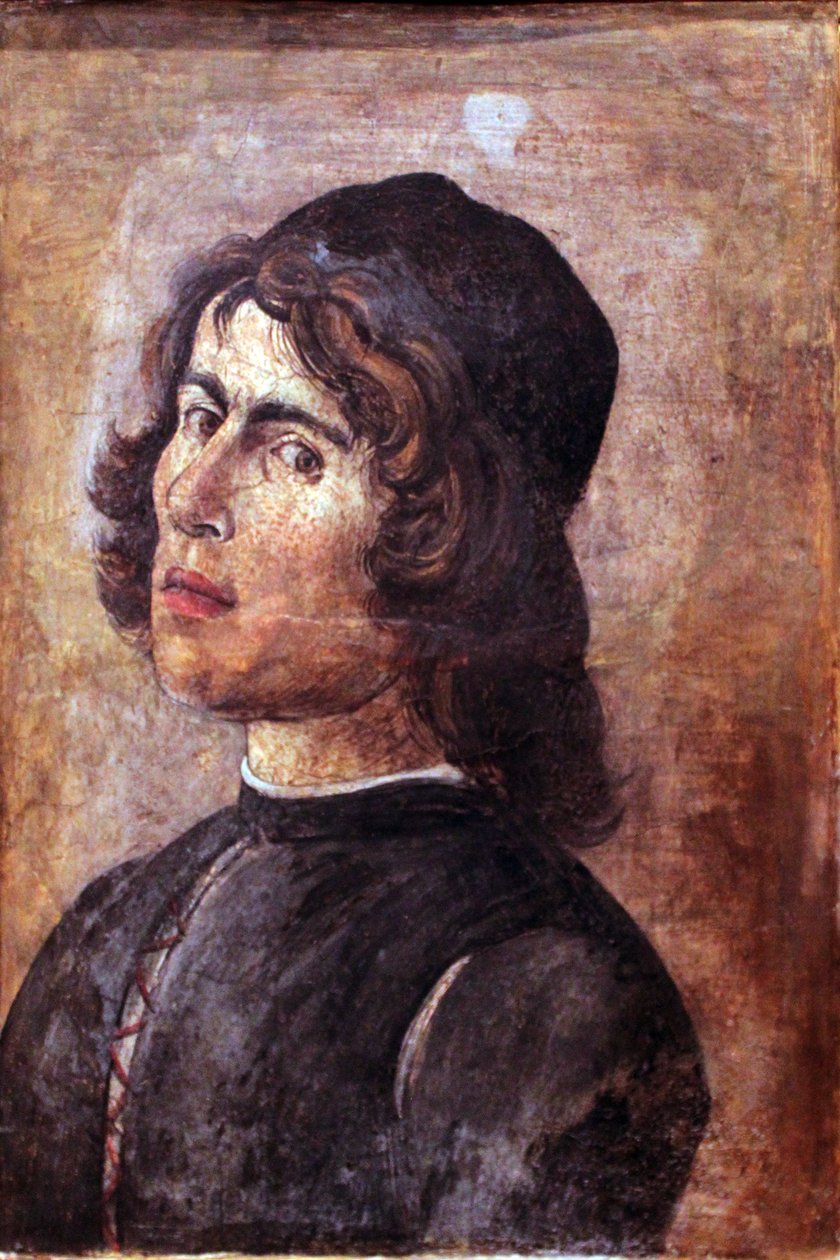 Nuoren miehen muotokuva tekijältä Filippino Lippi
