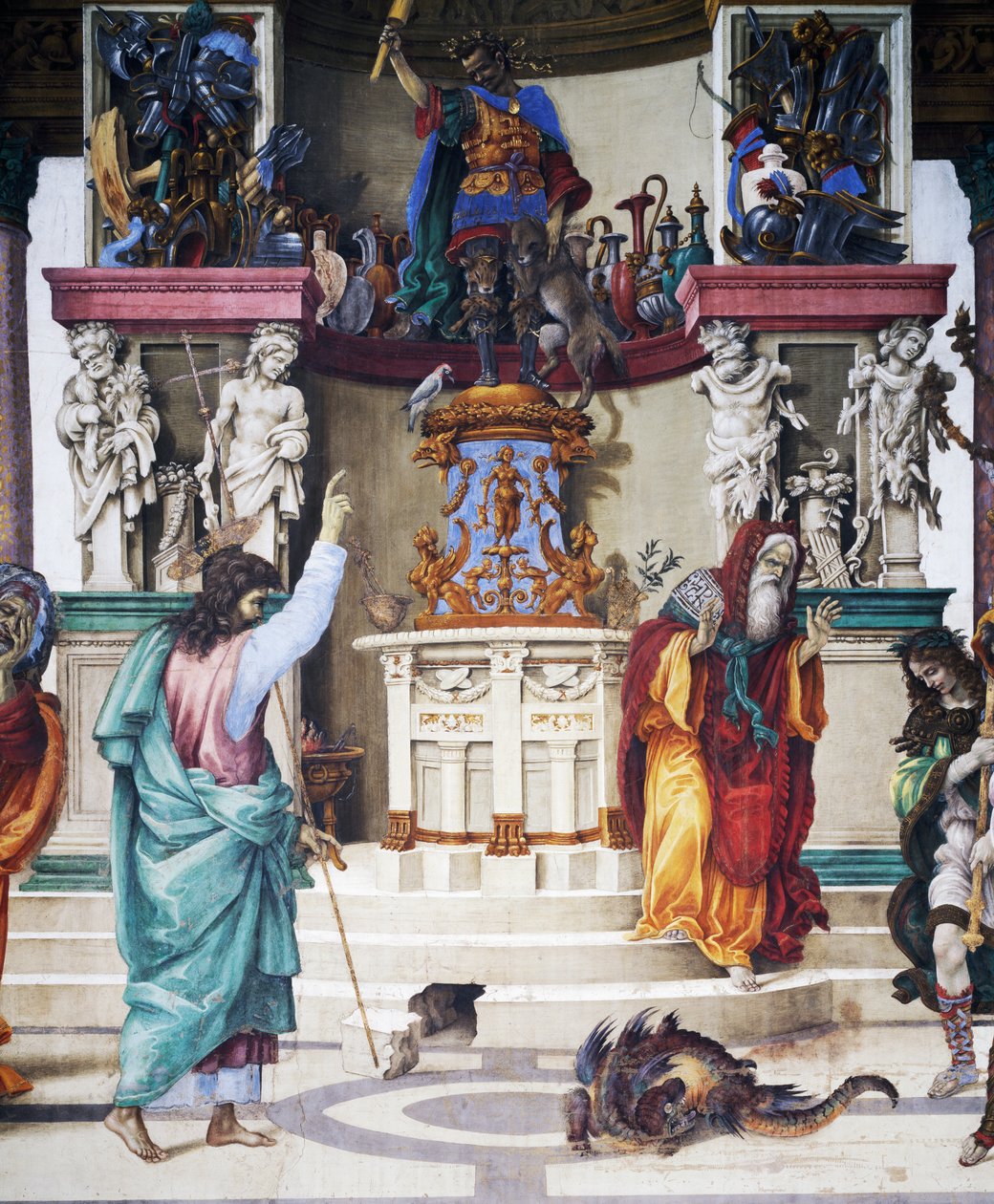 Pyhän Johanneksen tarinat, kirjoittanut Filippino Lippi tekijältä Filippino Lippi