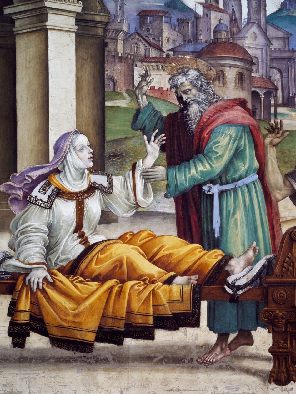 Pyhän Johanneksen tarinat, kirjoittanut Filippino Lippi tekijältä Filippino Lippi
