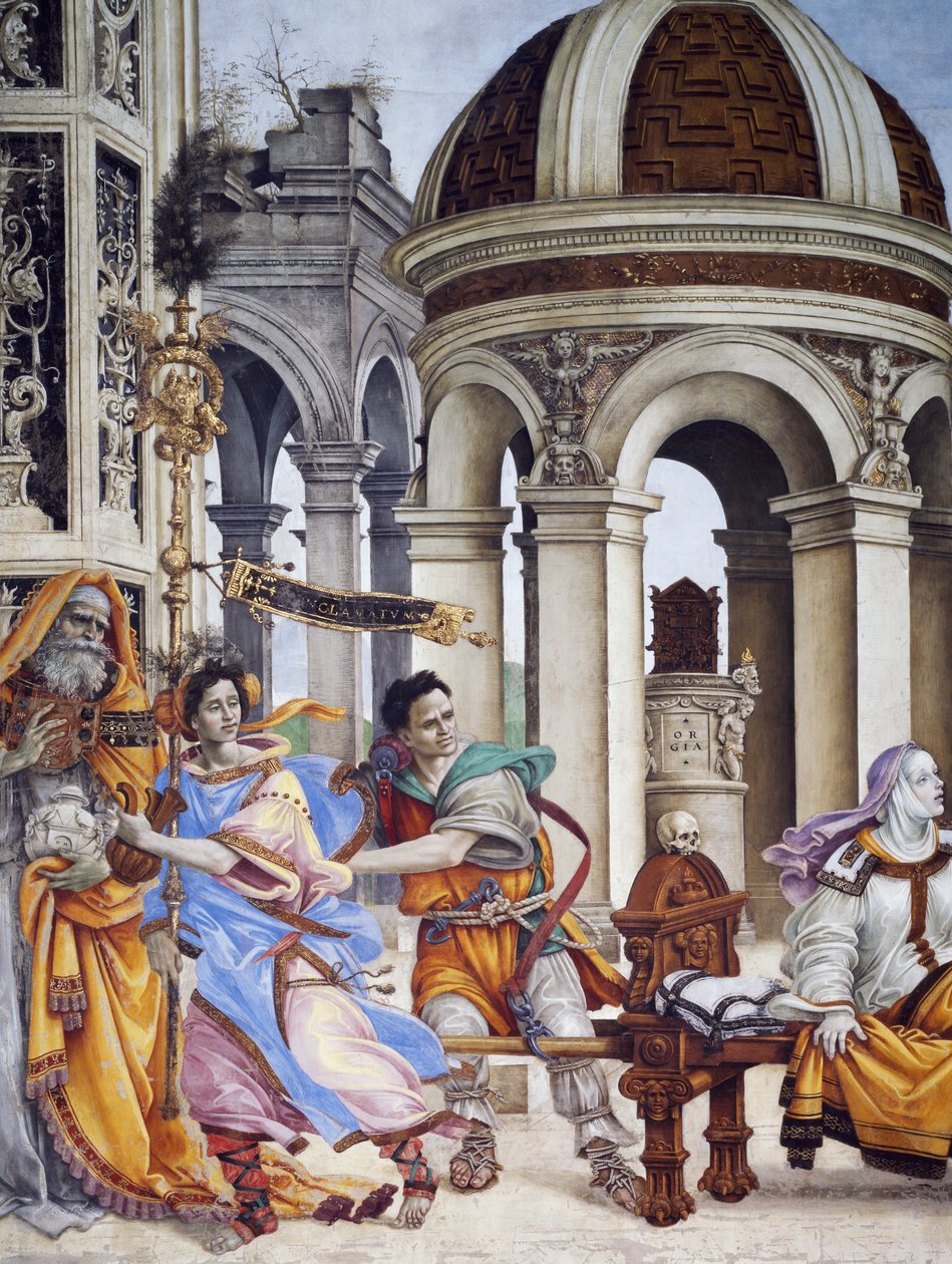 Pyhän Johanneksen tarinat, kirjoittanut Filippino Lippi tekijältä Filippino Lippi