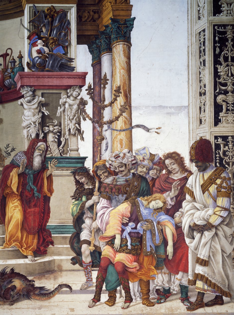 Pyhän Johanneksen tarinat, kirjoittanut Filippino Lippi tekijältä Filippino Lippi
