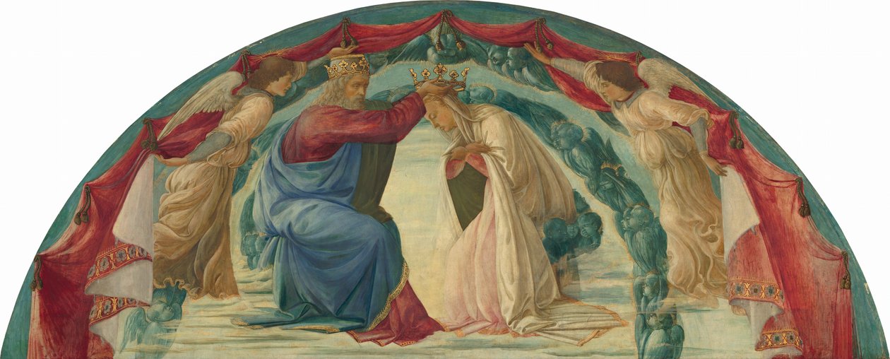 Neitsyen kruunaus tekijältä Filippino Lippi
