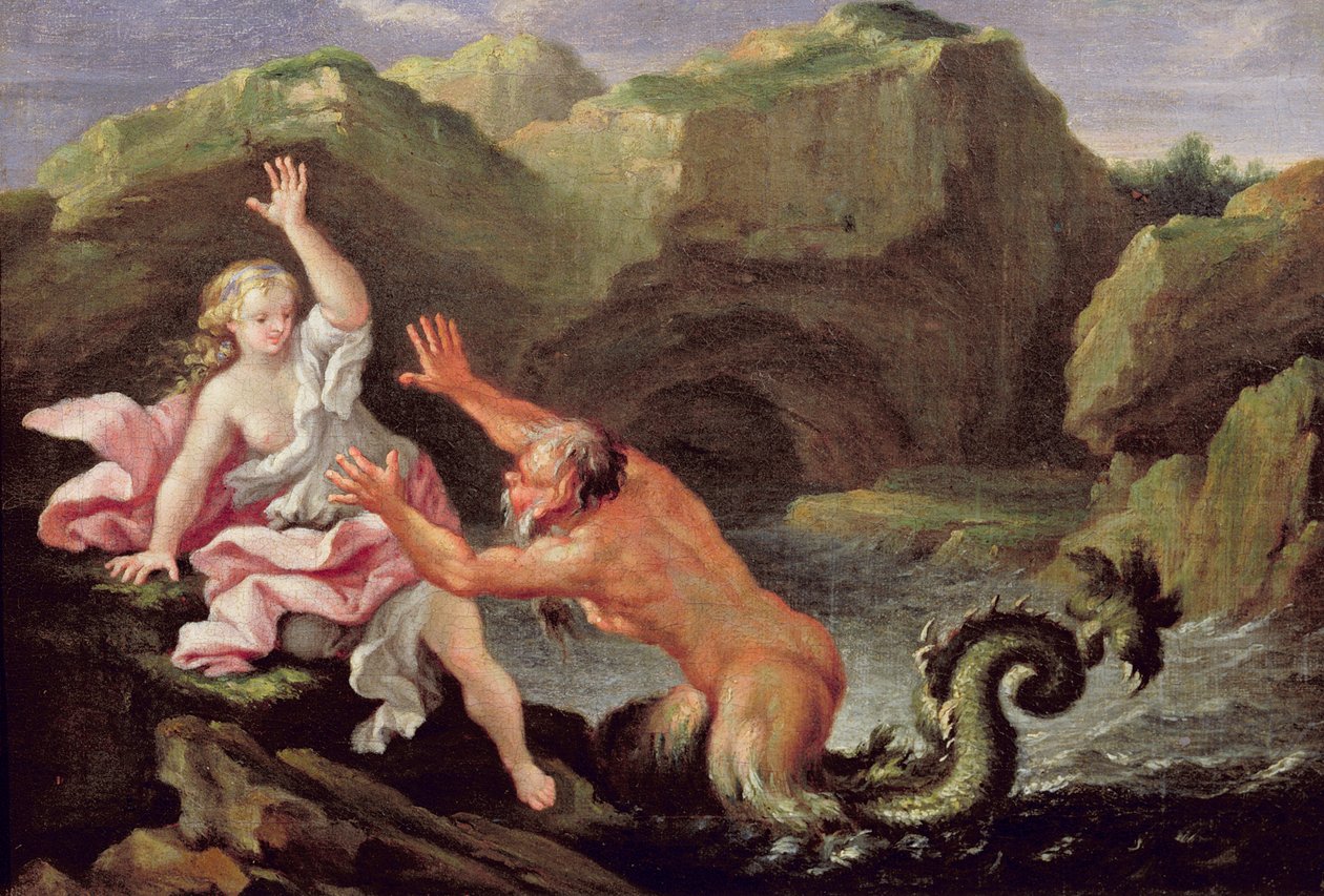 Glaucus ja Scylla tekijältä Filippo Lauri