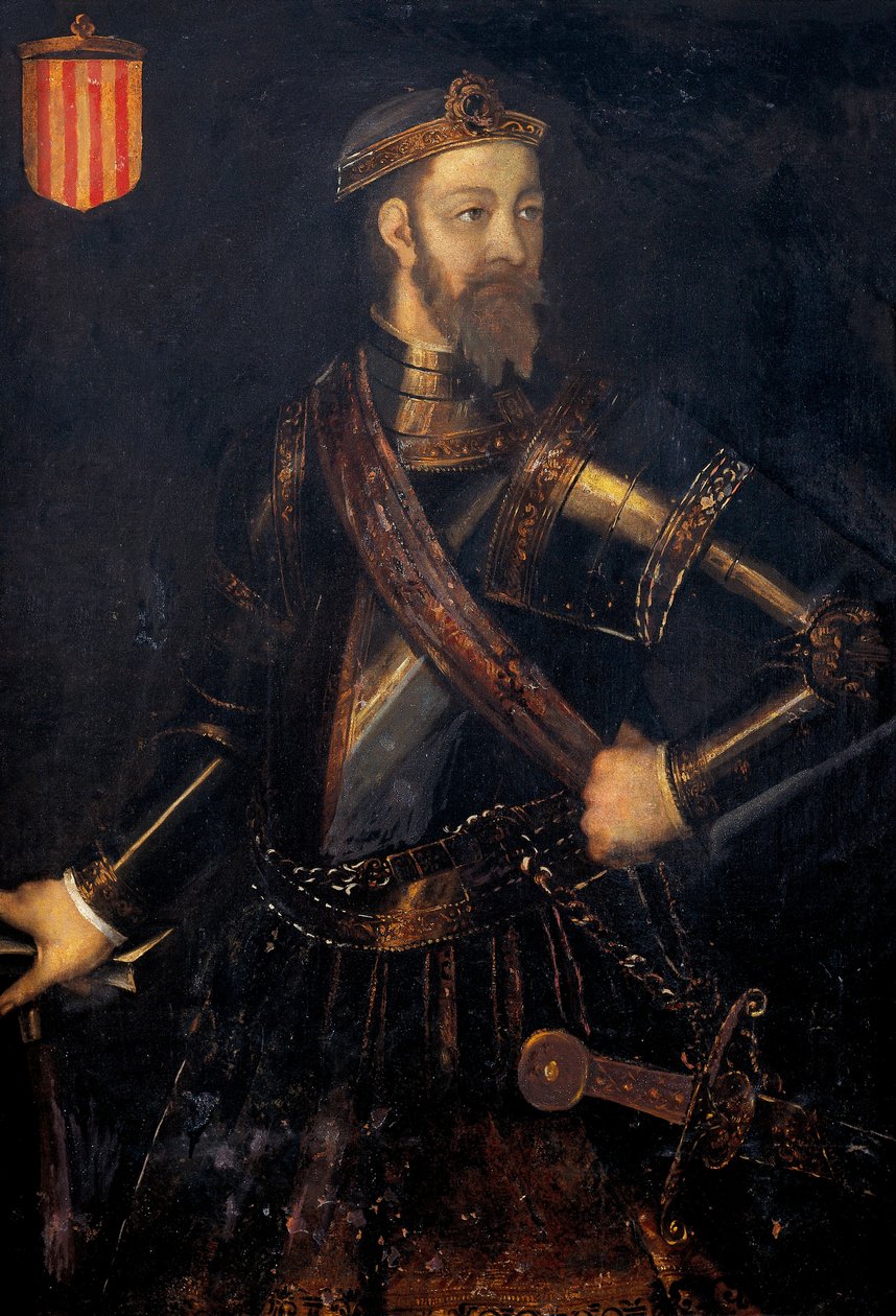 Muotokuva Ramon (Raymond) Borell I:stä (972-1017), Barcelonan, Geronan ja Ausonan jaarlista tekijältä Filippo Ariosto