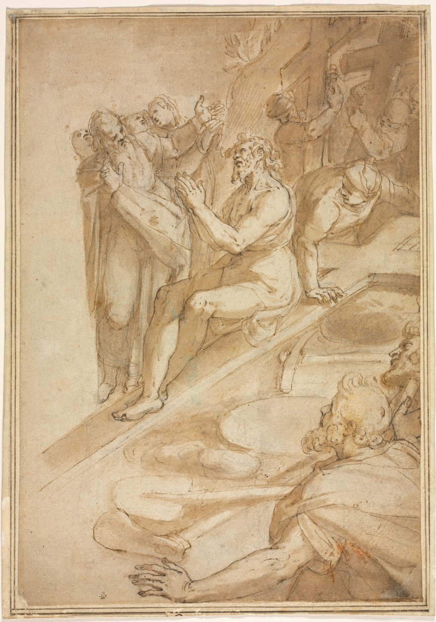 Todellisen ristin vahvistaminen, c. 1590. tekijältä Filippo Bellini