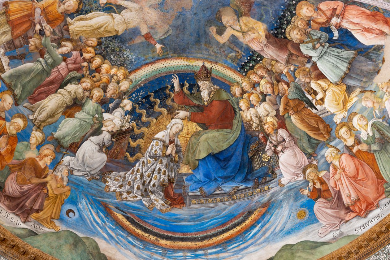 Marian kruunaus tekijältä Filippo Lippi