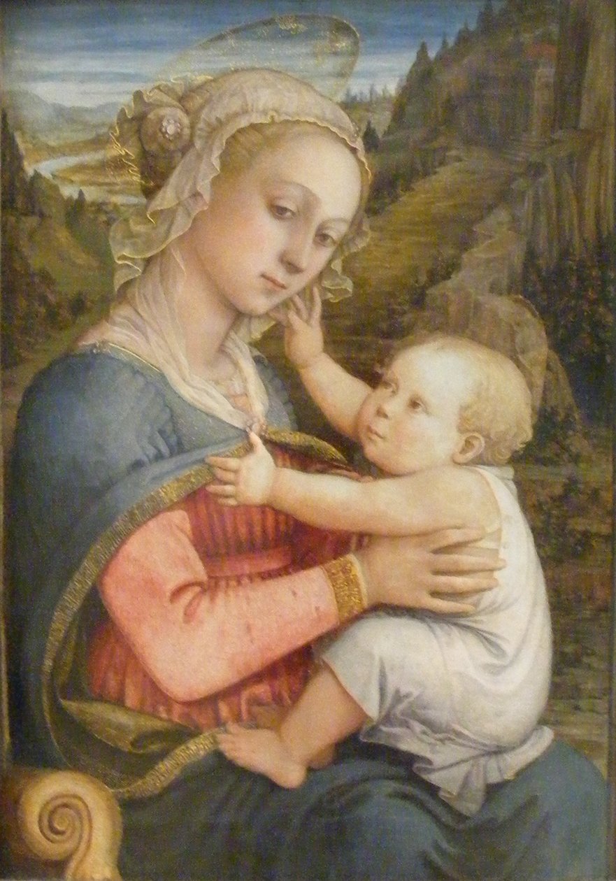Saksa: Maria mit Kind Madonna ja lapsi tekijältä Filippo Lippi