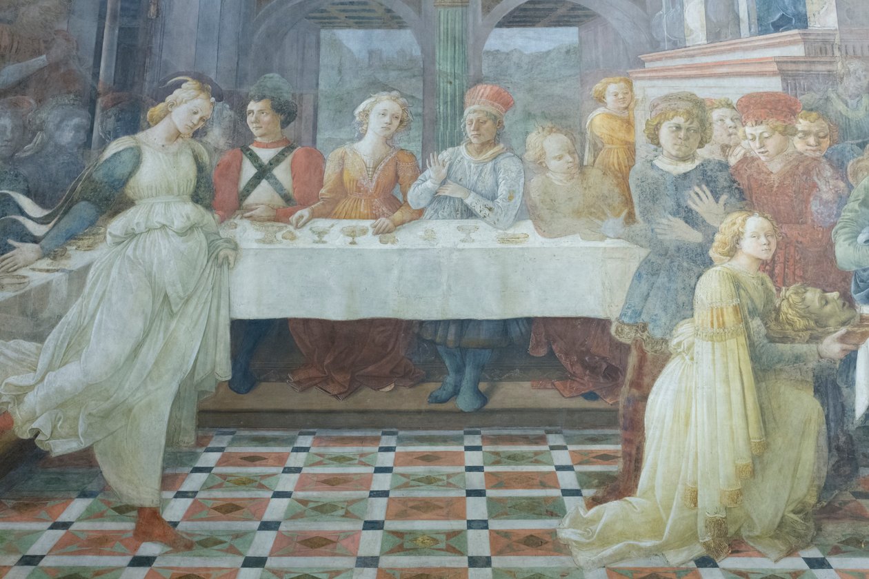 Herodeksen juhla tekijältä Filippo Lippi