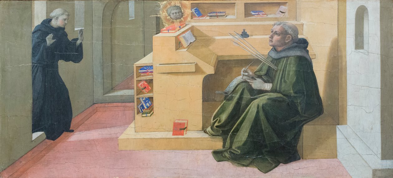 Pyhän Augustinuksen visio kolminaisuudesta tekijältä Filippo Lippi