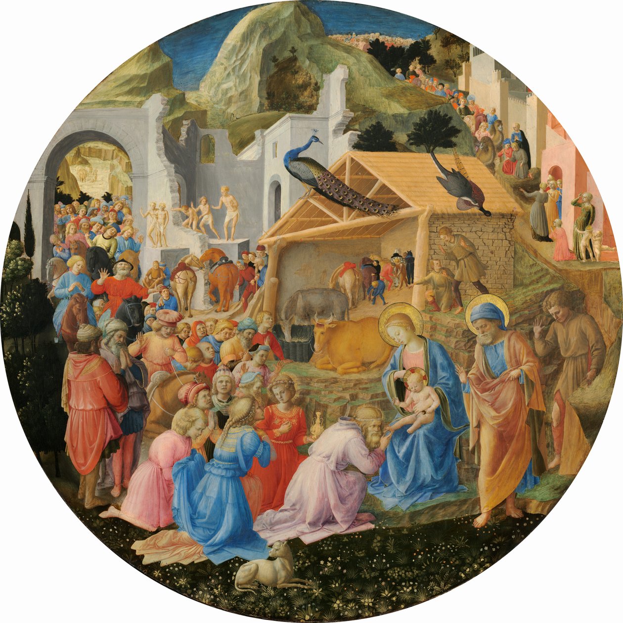 The Adoration of the Magi, n. 14401460 tekijältä Filippo Lippi