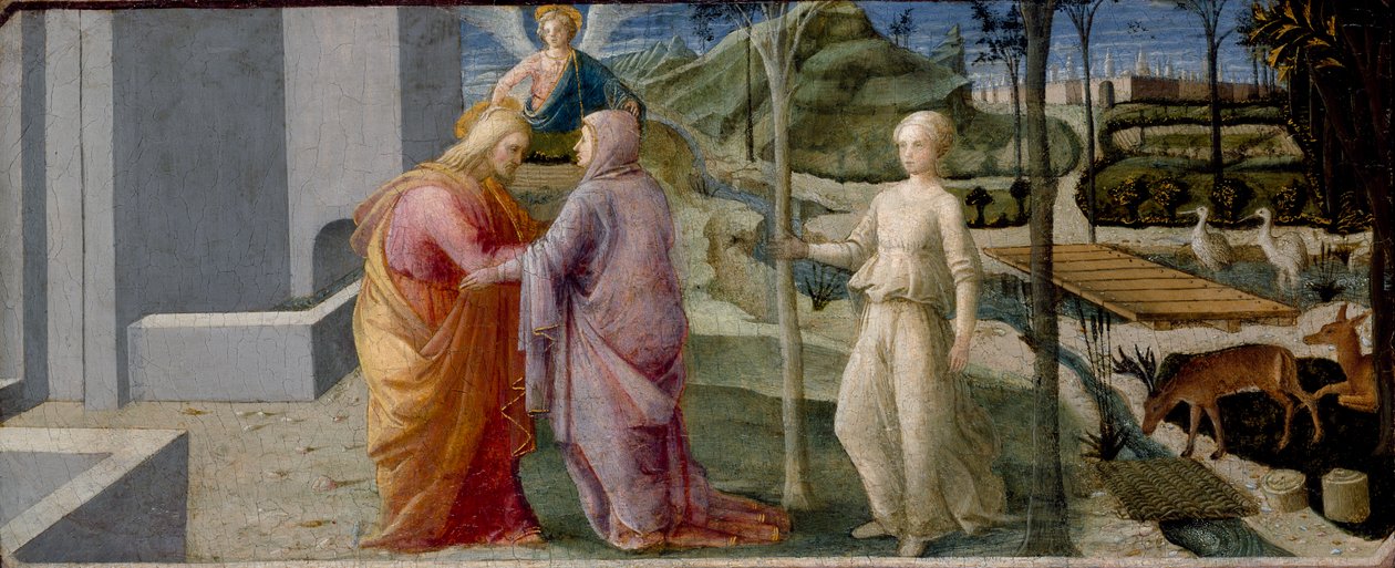 Kokous Golden Gatessa, 1440-1445 tekijältä Filippo Lippi