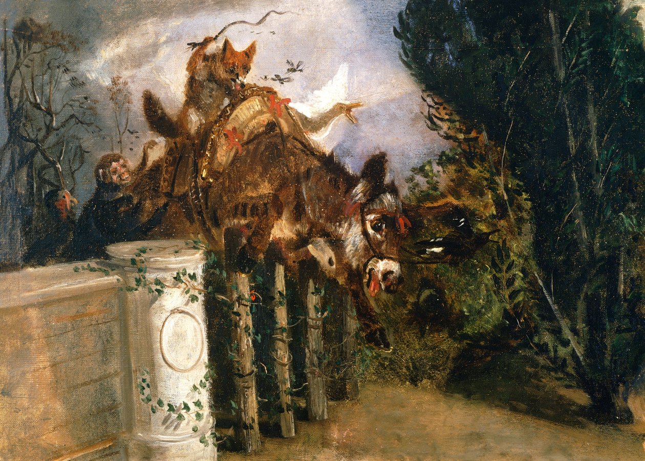 Allegoria (öljy kankaalle) tekijältä Filippo Palizzi