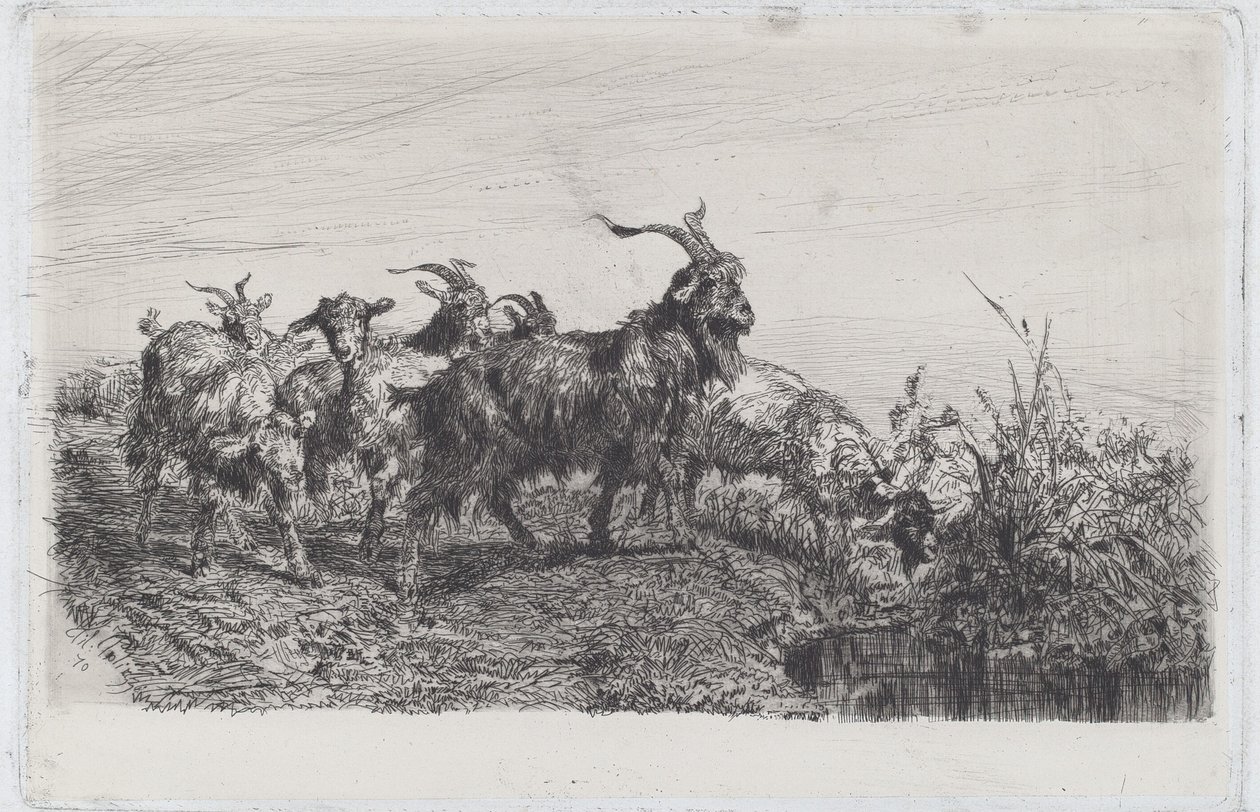 Lapset lammen rannalla tekijältä Filippo Palizzi