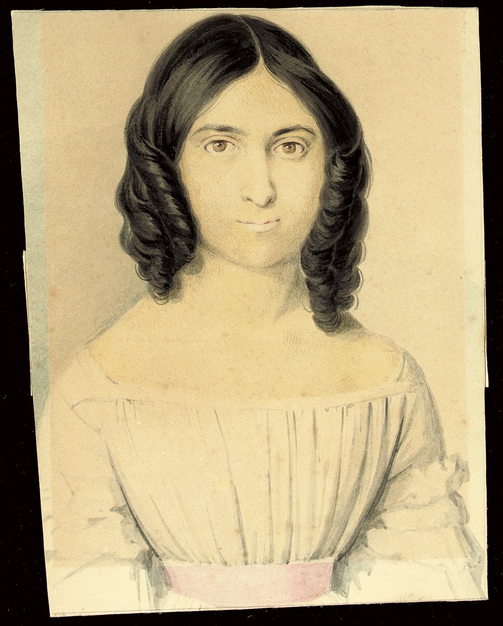 Muotokuva Maria Francesca Rossetista tekijältä Filippo Pistrucci