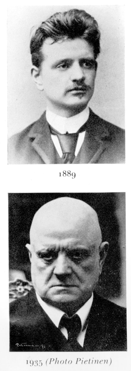 Jean Sibelius (1865-1957) 1889 tekijältä Finnish Photographer