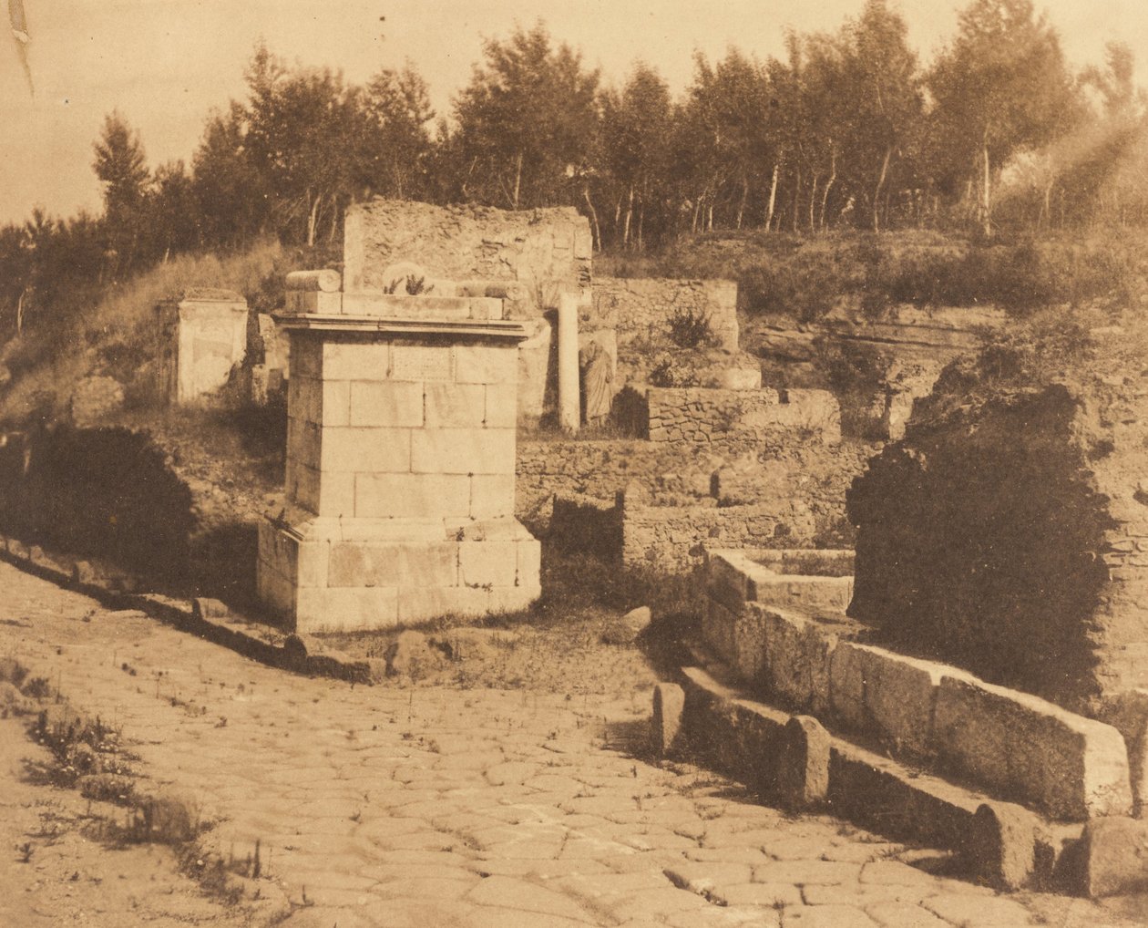 (Hautakatu, Pompeji) tekijältä Firmin Eugène Le Dien