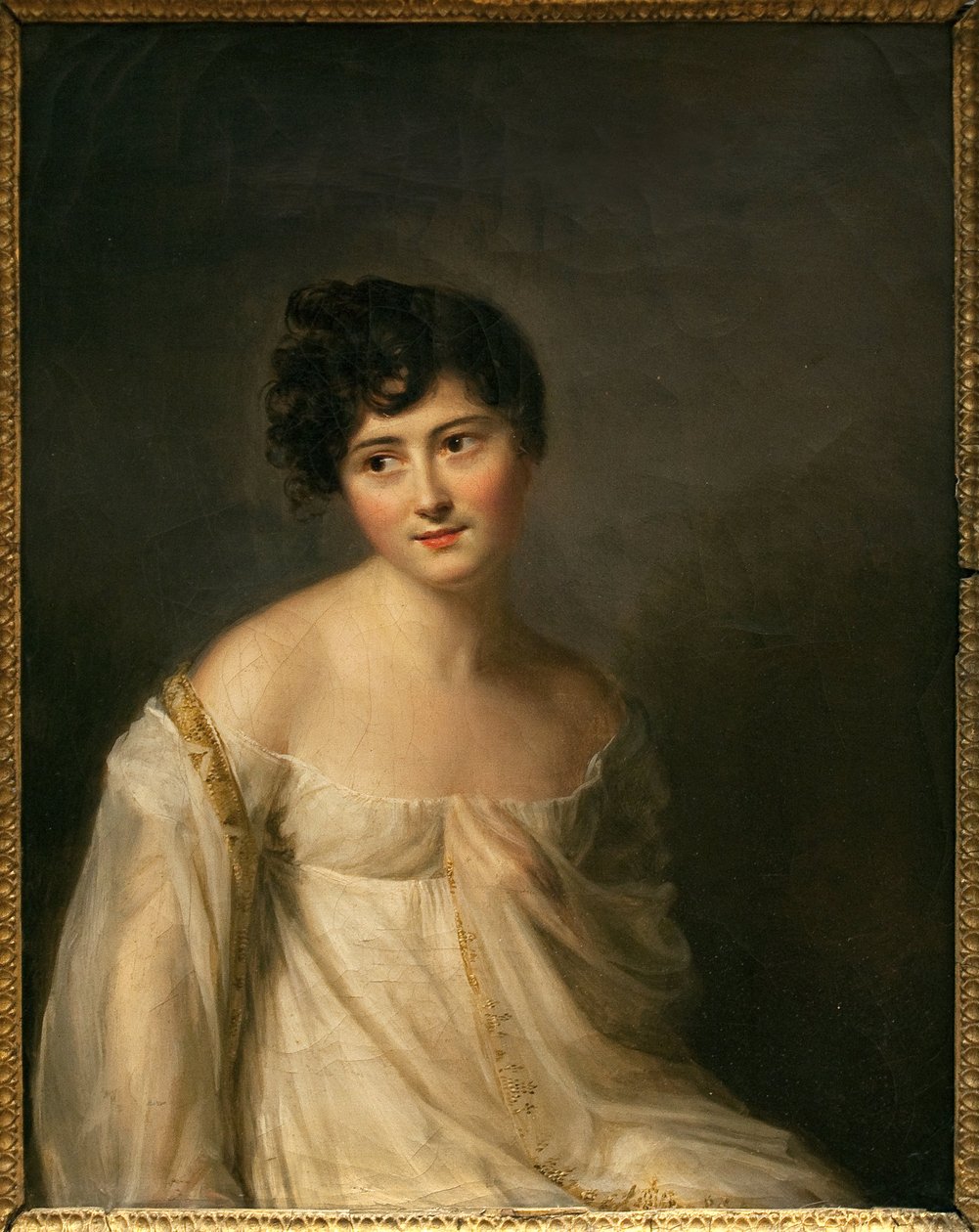 Juliette Recamierin (1777-1849) muotokuva Madame Recamierista. Firmin Massot