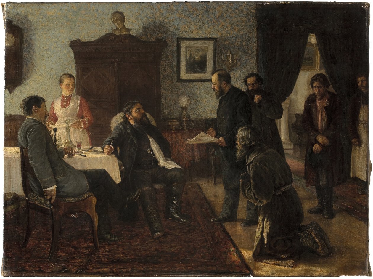 Hakijat, 1888 tekijältä Firs Sergeevich Zhuravlev