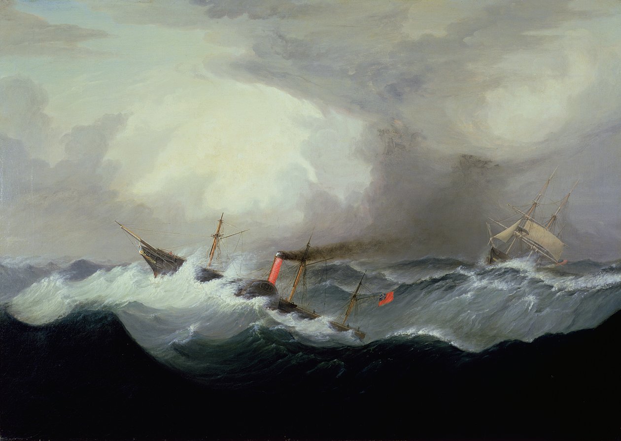 S.S Britannia tekijältä Fitz Henry Lane