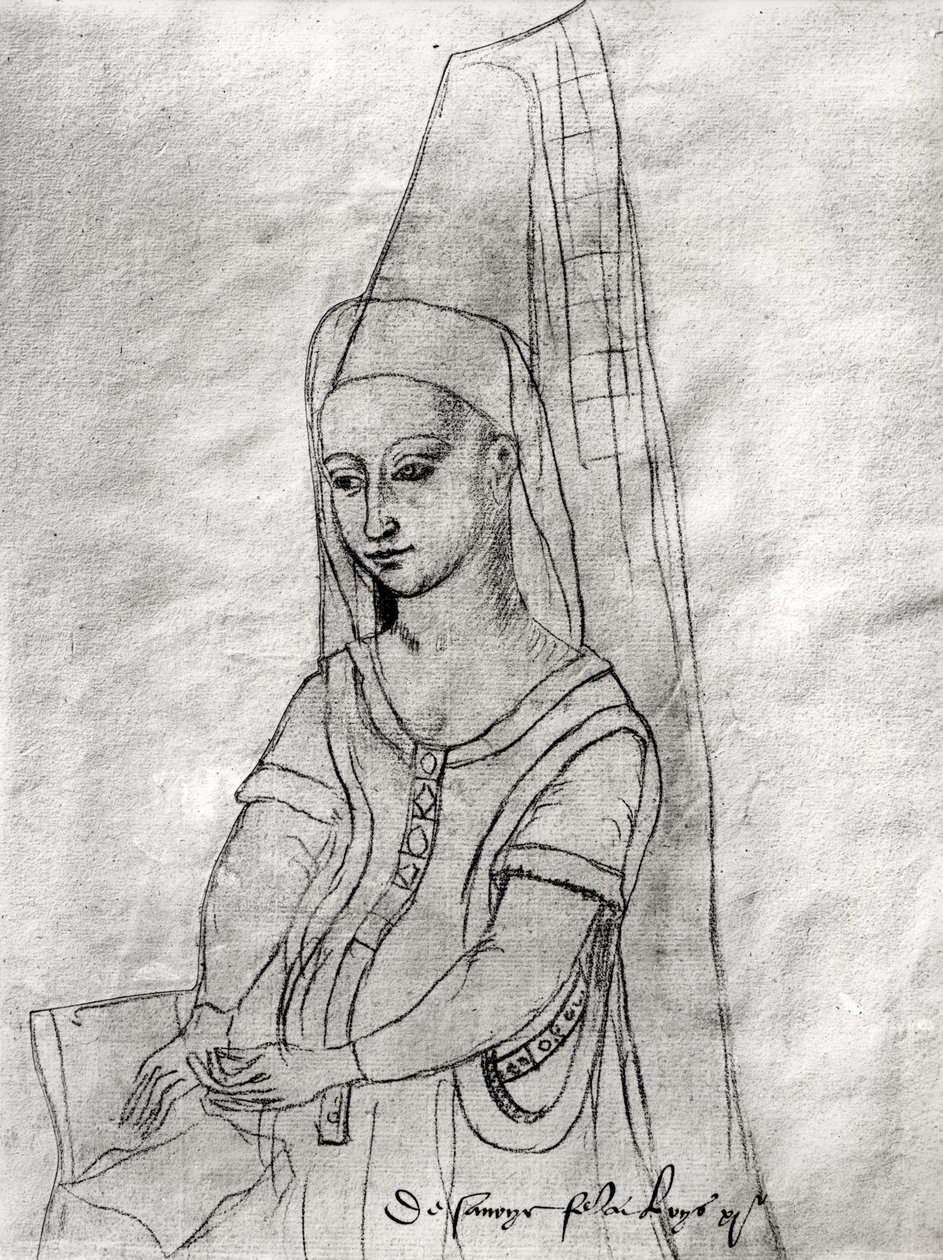 Charlotte de Savoie (n. 1442-83) Louis XI:n (1422-83) vaimo "Recueil d
