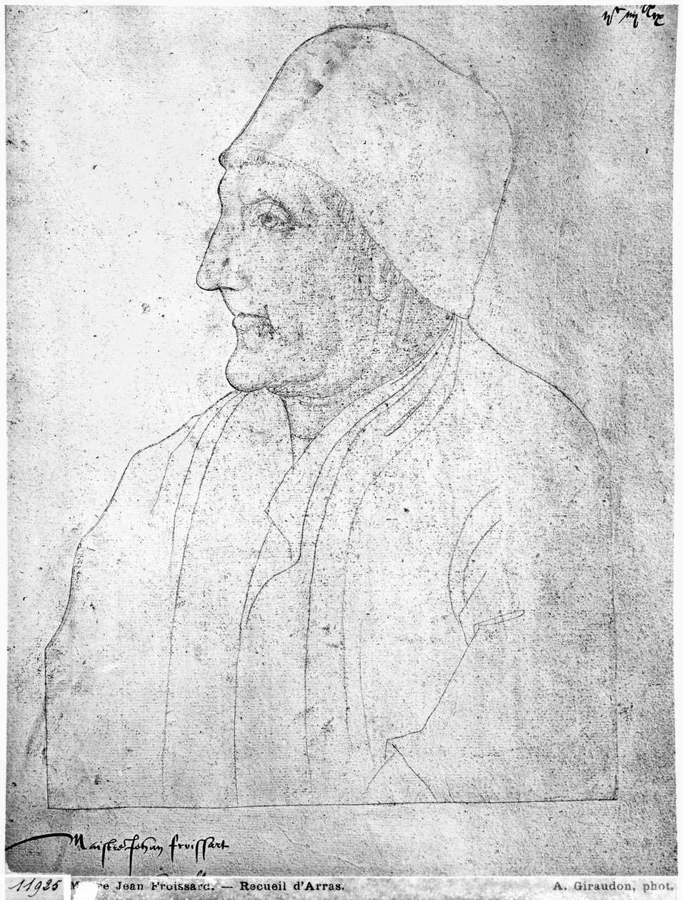 Ms 266 fol.278 Maitre Jean Froissart (1333-140001) The Recueil d