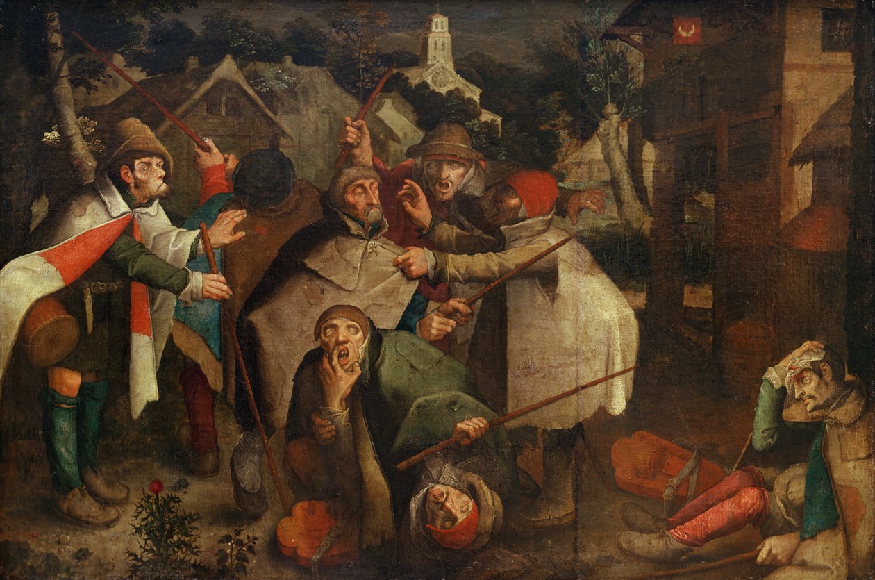Sokeiden taistelu, 1643 tekijältä Flemish School