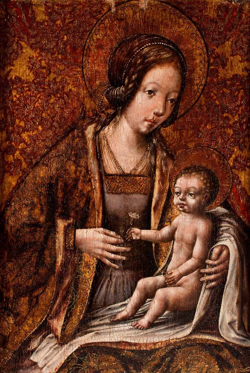 Madonna ja lapsi tekijältä Flemish School