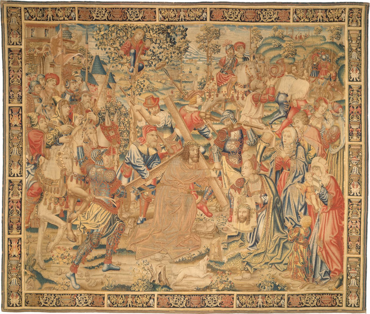 Kulkue Golgatalle tekijältä Flemish 16th Century