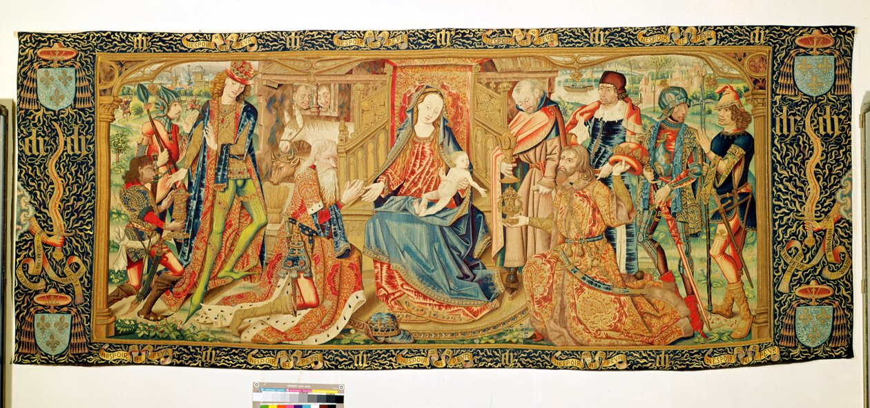 Maagien palvonta, 1400-1500-luku tekijältä Flemish School