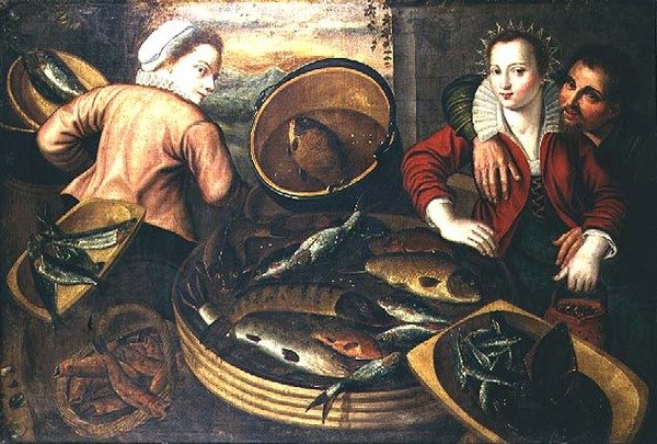 Kopio maalauksen jälkeen Fishmongers