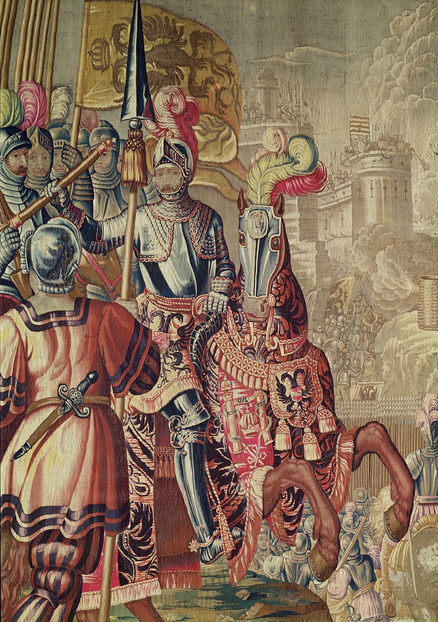 Yksityiskohta Charles V tekijältä Flemish School