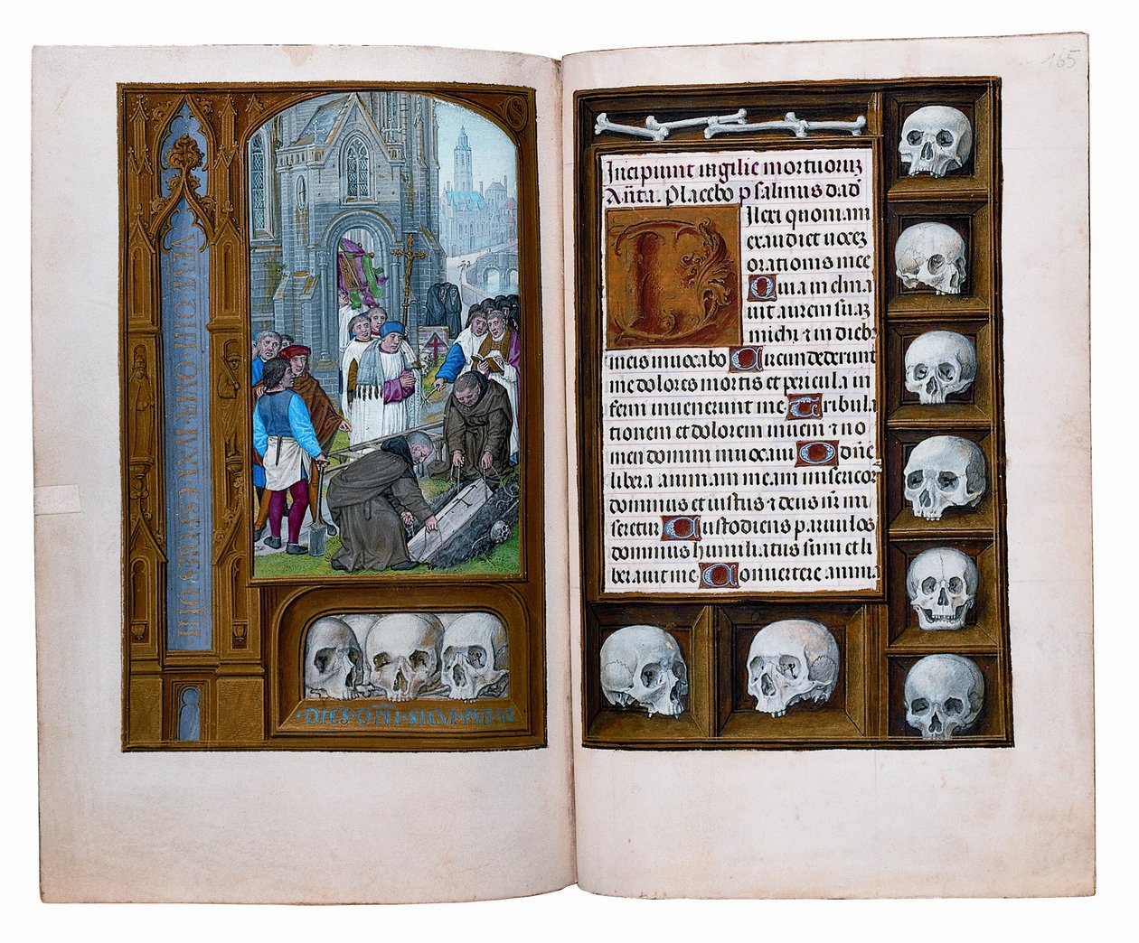 Folios Rothschildin tuntikirjasta, Gent tai Brugge, n. 1505 tekijältä Flemish School