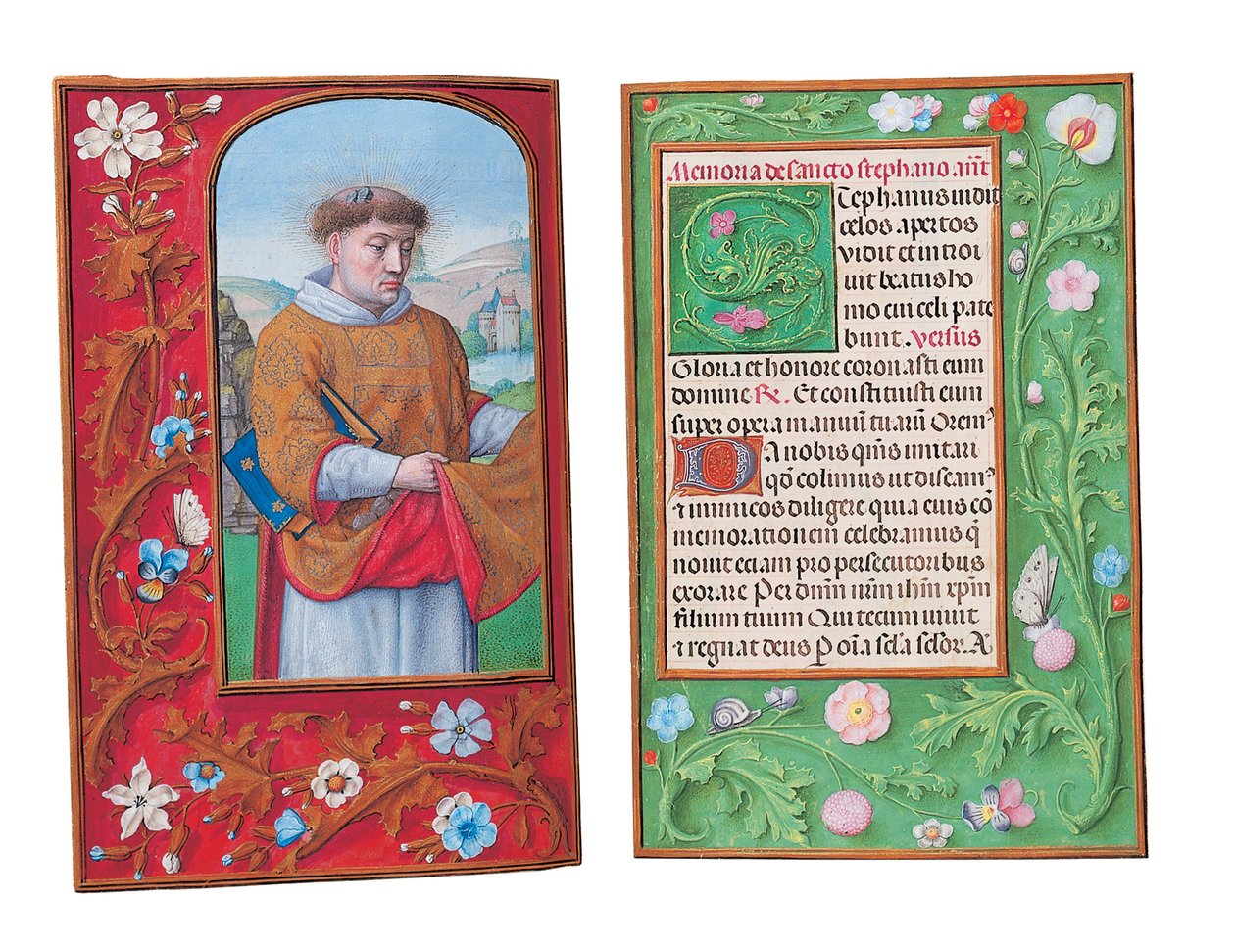 Folios Rothschildin tuntikirjasta, Gent tai Brugg, n. 1505 tekijältä Flemish School