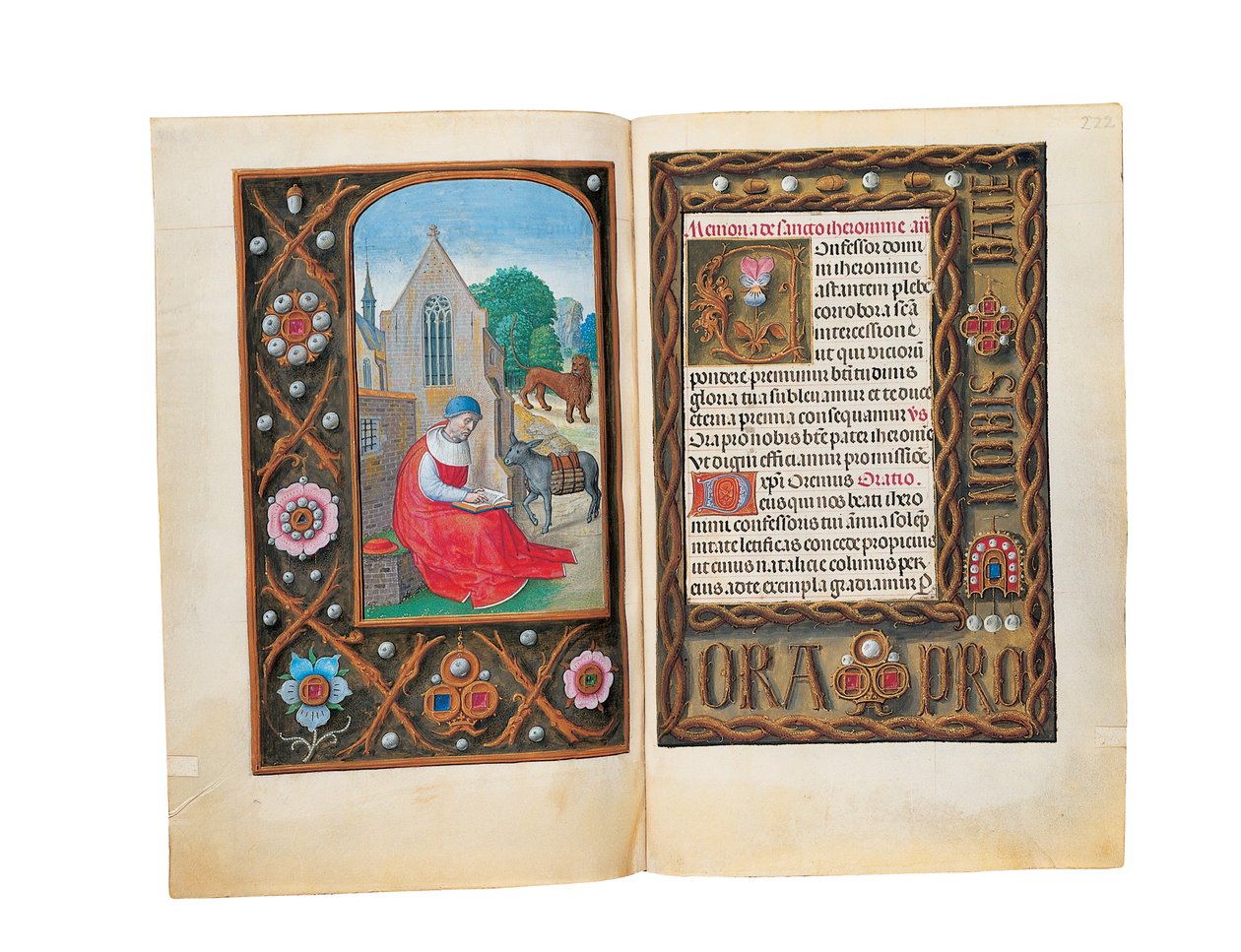 Folios Rothschildin tuntikirjasta, Gent tai Brugge, n. 1505 tekijältä Flemish School
