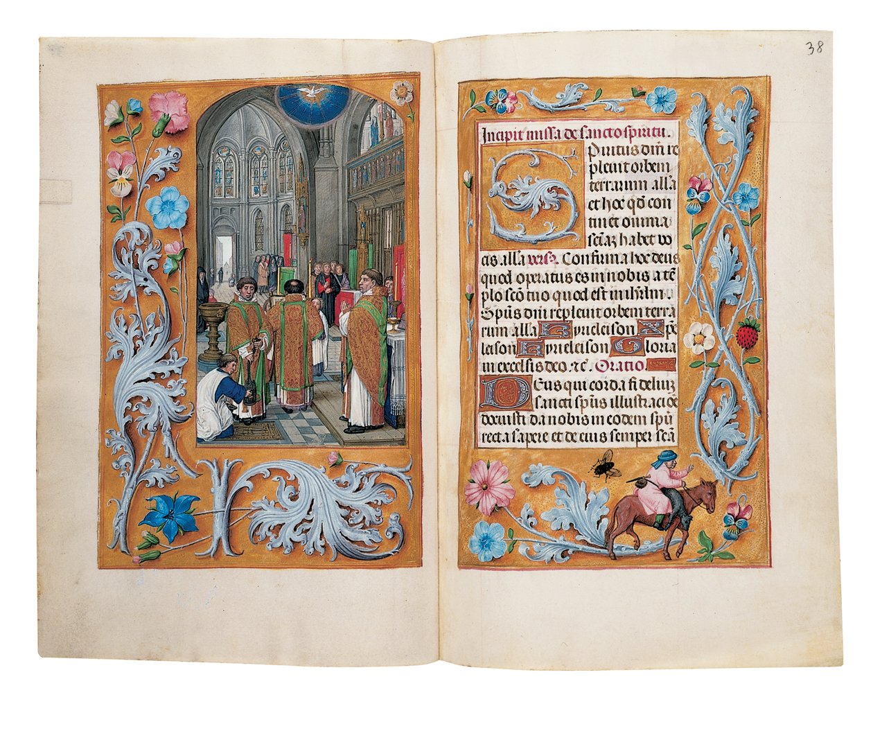 Folios Rothschildin tuntikirjasta, Gent tai Brugge, n. 1505 tekijältä Flemish School