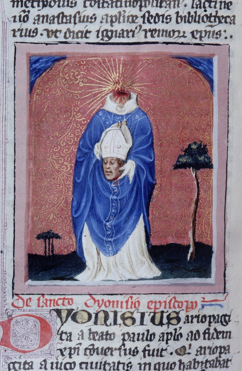 Ms Gen 1111 sivu Legenda Aureasta, Bruggesta, n. 1400-10 tekijältä Flemish School
