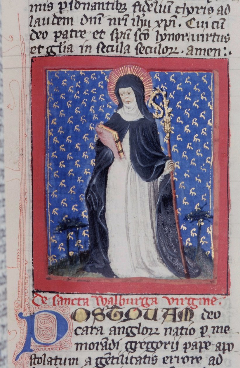 Ms Gen 1111 sivu Legenda Aureasta, Bruggesta, n. 1400-10 tekijältä Flemish School