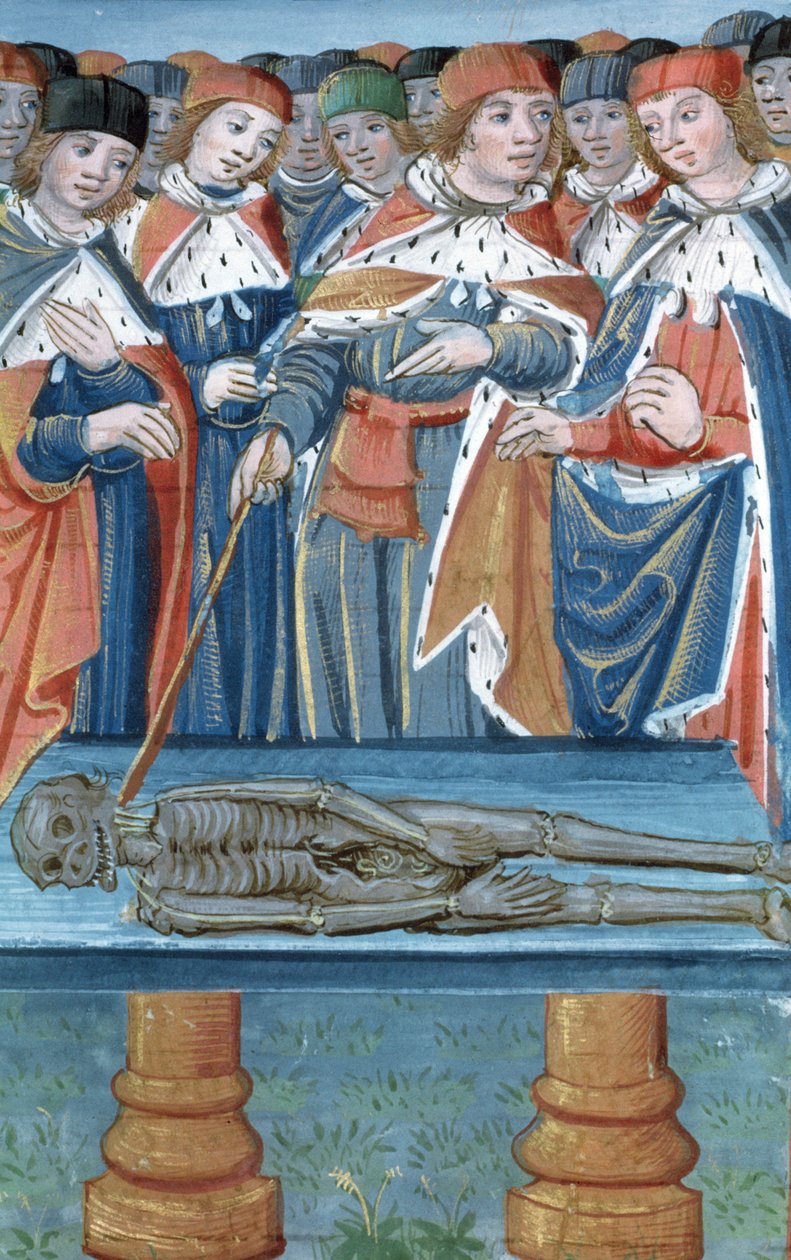 Ms Hunter 9 30v Dissection, De Medina Fen I. II, Avicenna (980-1037) tekijältä Flemish School