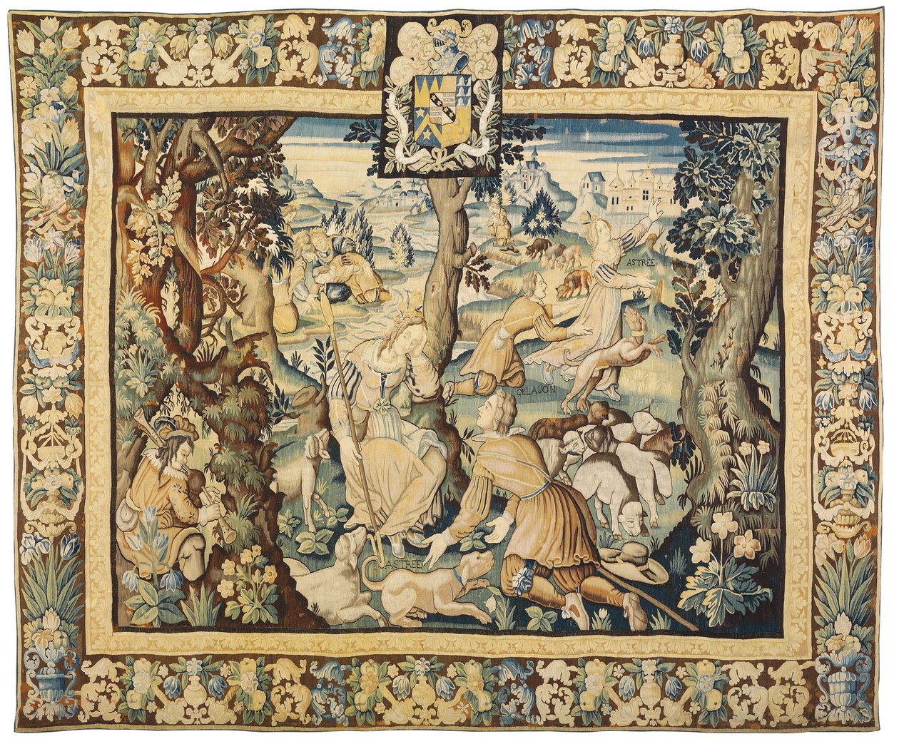 Mytologinen kuvakudos, 1600-50 tekijältä Flemish School