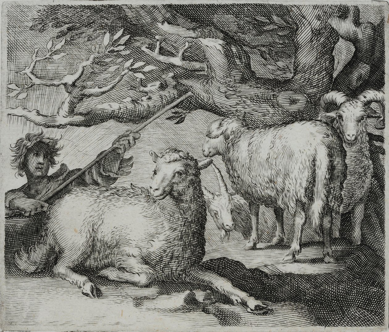 Old Master Kaiverrus tekijältä Flemish School