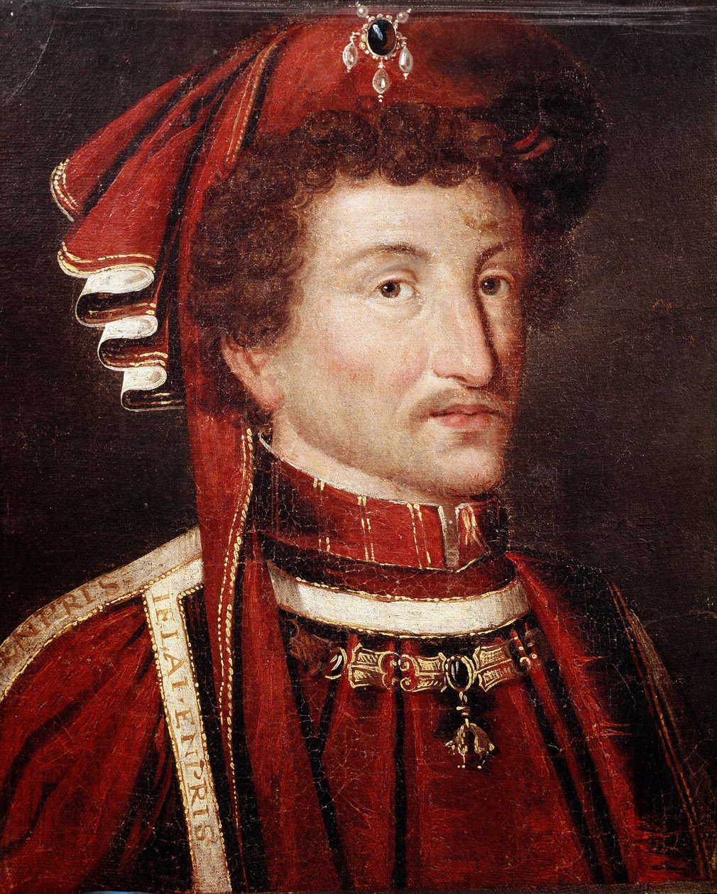 Kaarle Rohkean, Burgundin herttuan muotokuva (maalaus tekijältä Flemish School