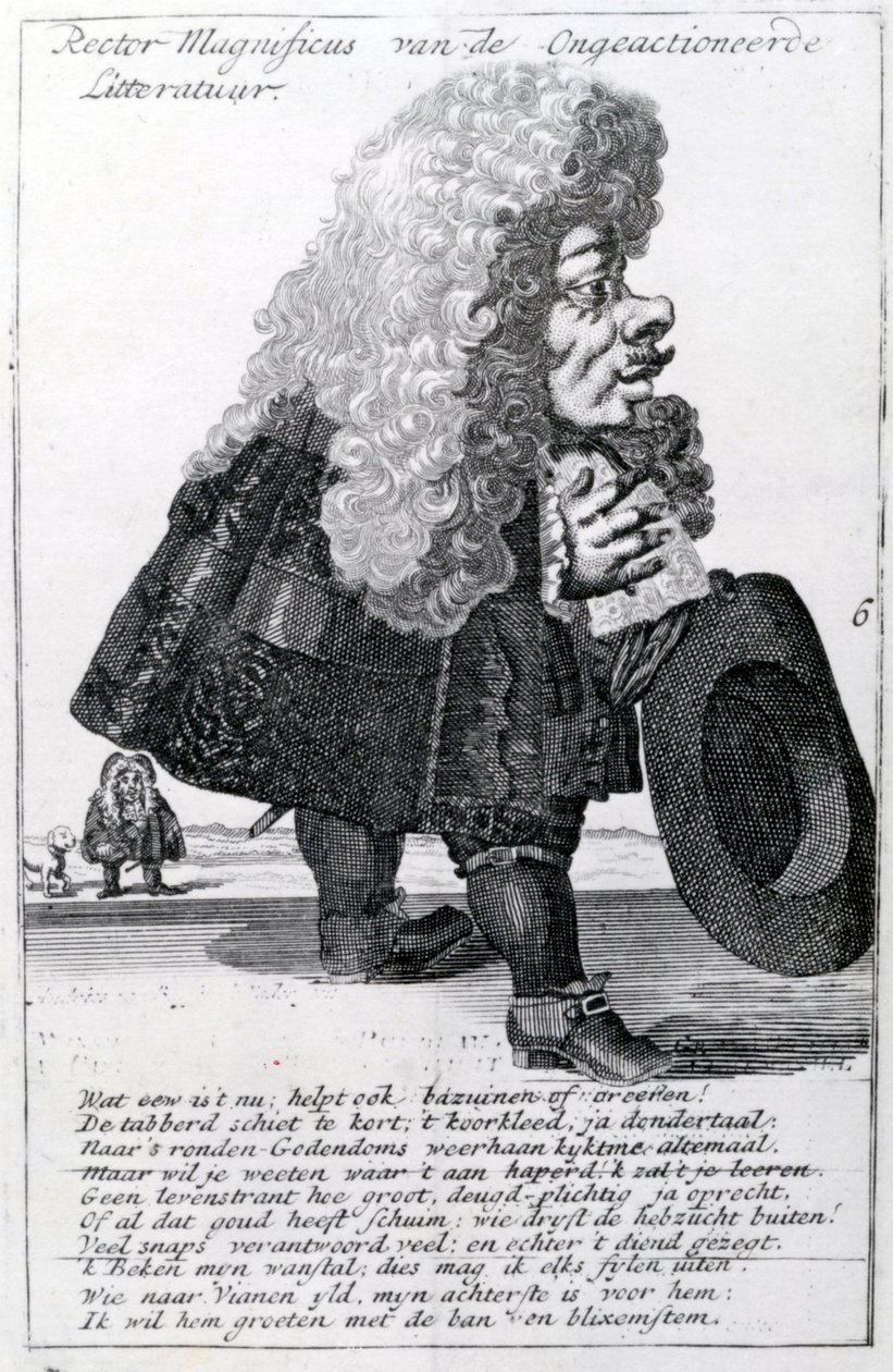 Rector Magnificus, 1668 tekijältä Flemish School