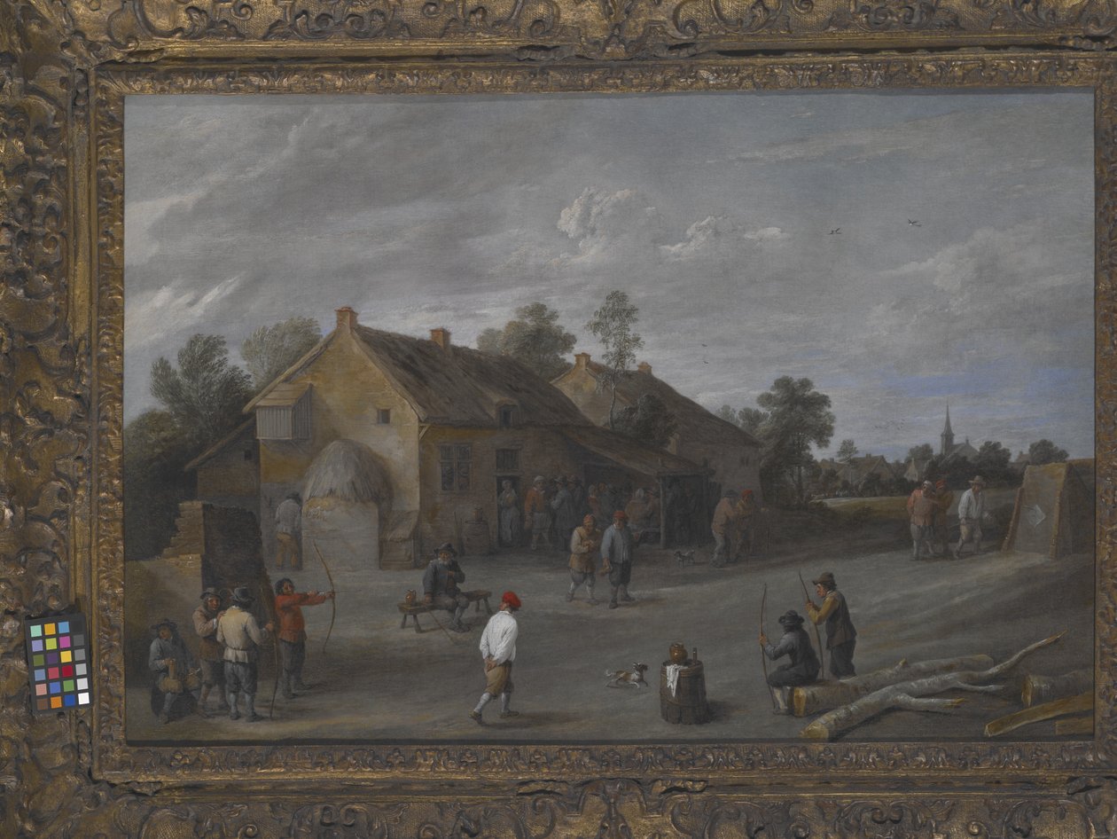 The Archers (öljy kankaalle) tekijältä Flemish School
